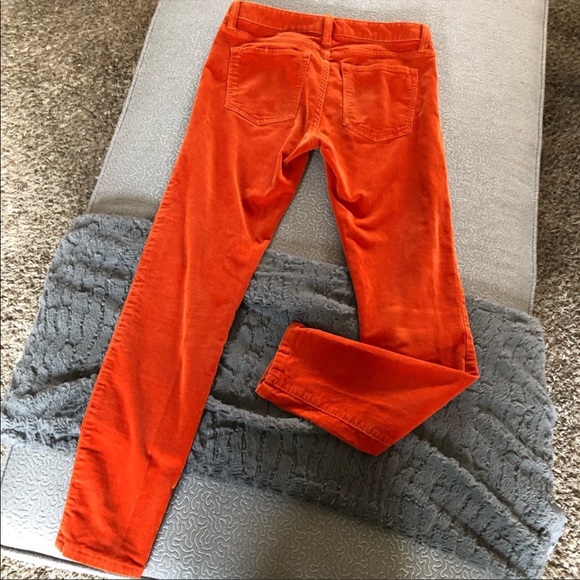 Banana republic orange corduroy pants Cords: 26 - Picture 4 of 8